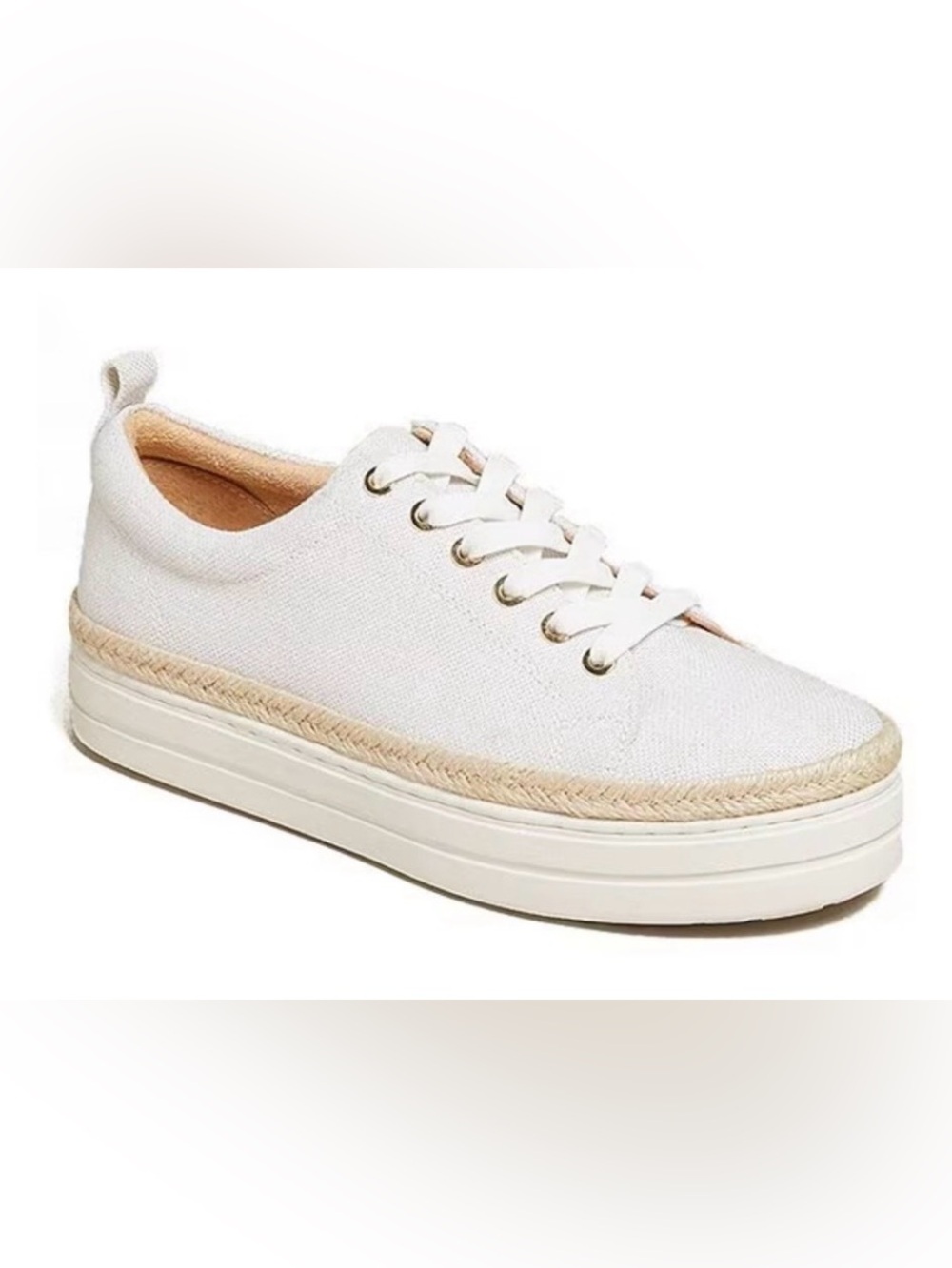 Jack Rogers MIA Espadrille Bone Color Sneakers size 8